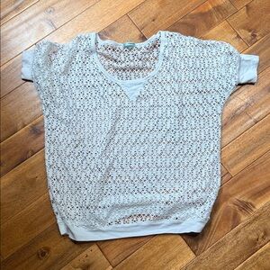 Maurices Cream Eyelet Blouse